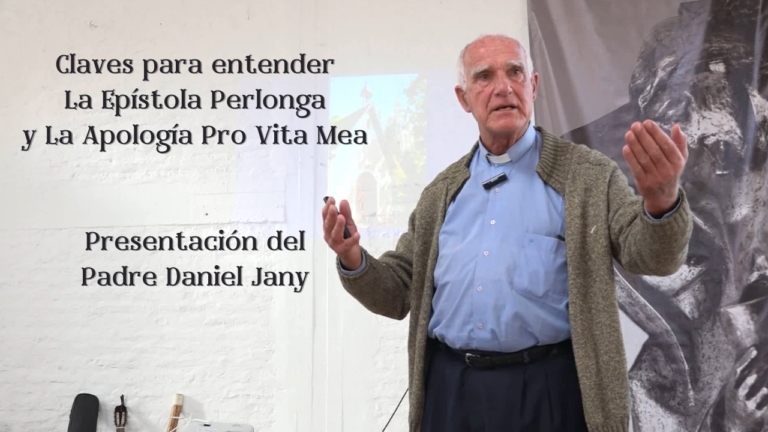 Diálogo académico: Presentación del padre Daniel Jany