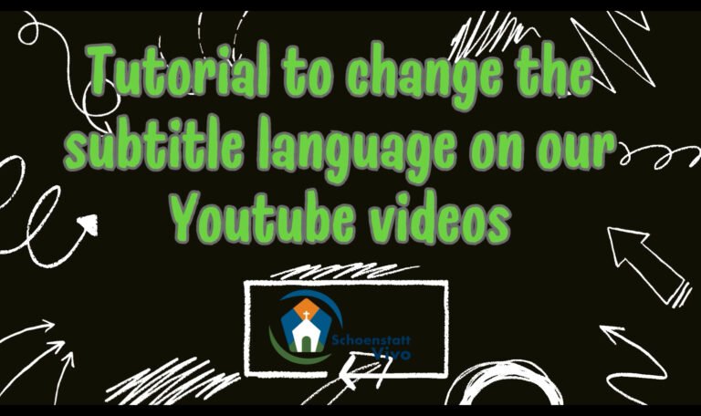 Tutorial to change the subtitle language on our Youtube videos