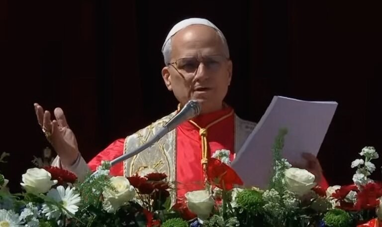 El Papa León XIV hace un llamado a la paz